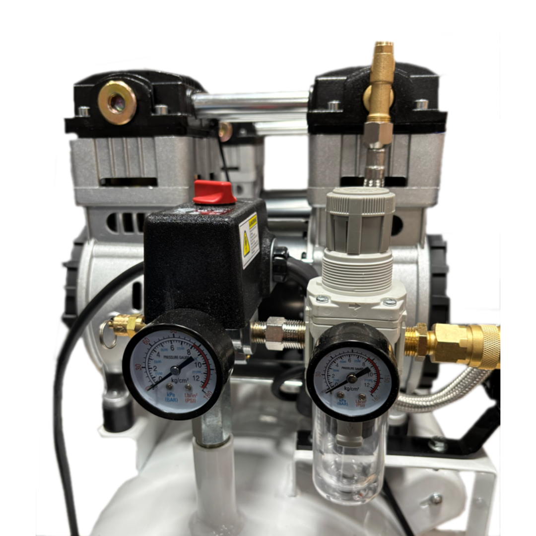 California Air Tools 20040DCADC Powerful 4.0 Hp Ultra Quiet, Ultra Dry & Oil-Free 20 Gallon Air Compressor with 98% Air Drying System and Automatic Drain Valve