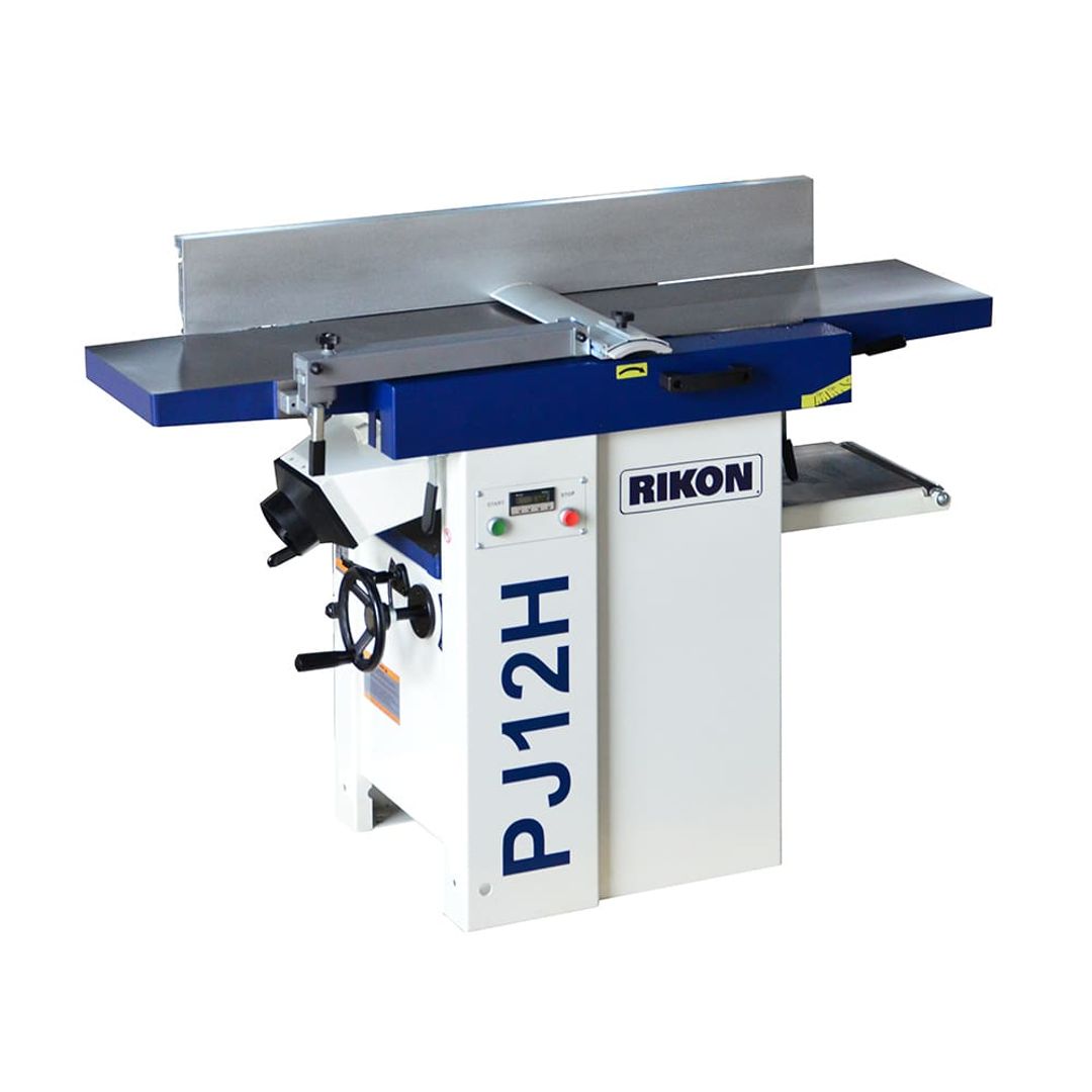 RIKON 25-212H 12" combination planer/jointer with helical cutterhead.