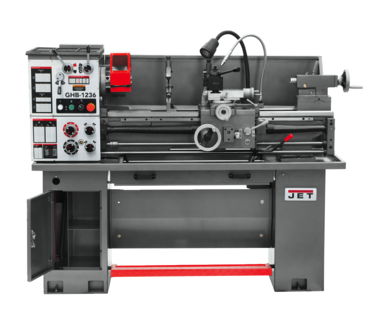 Jet GHB-1236 Geared Head Bench Lathe & Acu-Rite 203 DRO in Jet Metalworking, Turning, Lathes JT9-323230