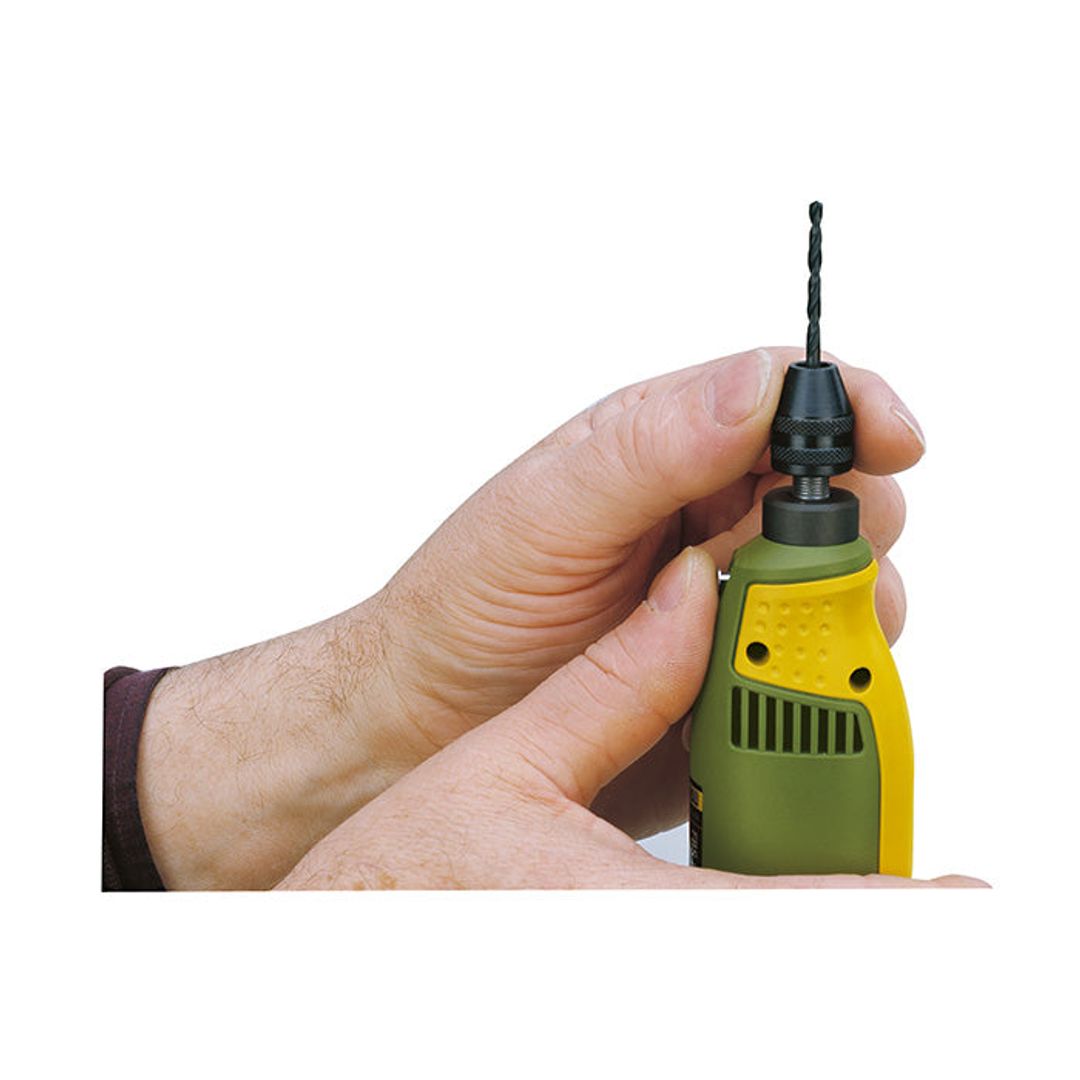 Proxxon FBS 115/E precision rotary tool close-up detail