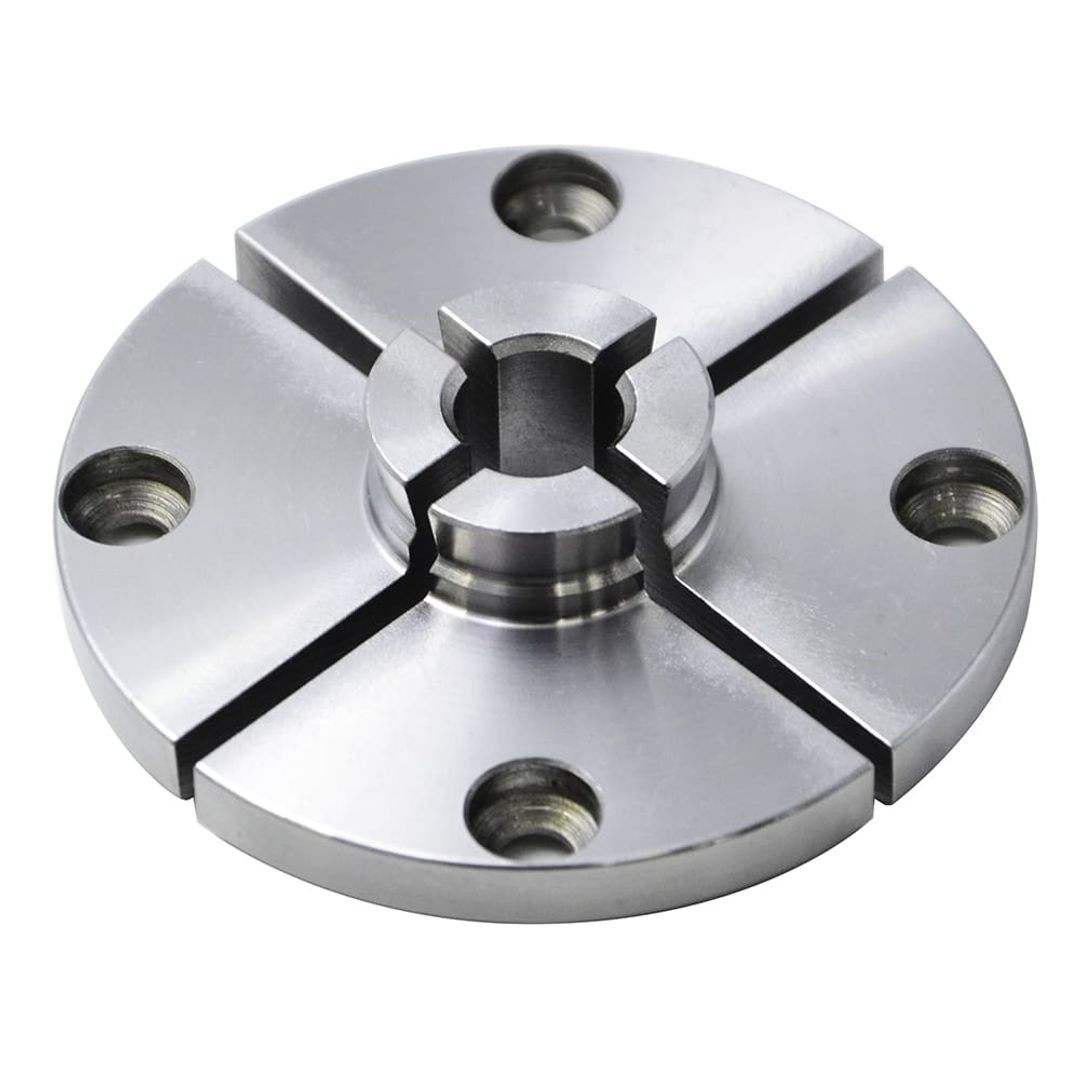 RIKON 71-201 25mm (1") mini lathe chuck jaws for small spindle work.