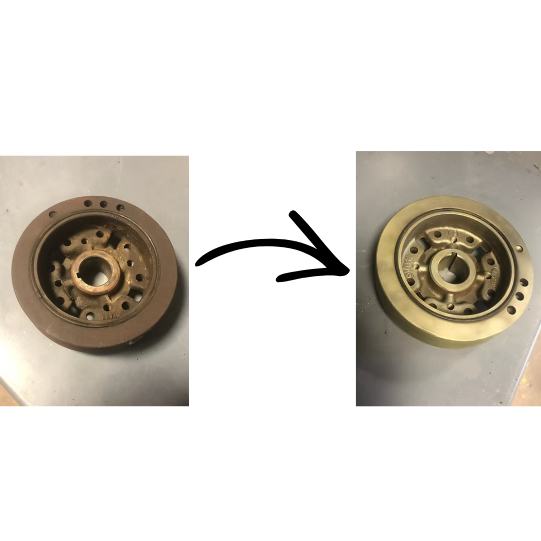 91l1BastersMasterBlaster500LiquidBeadBlasterBeforeandAfter