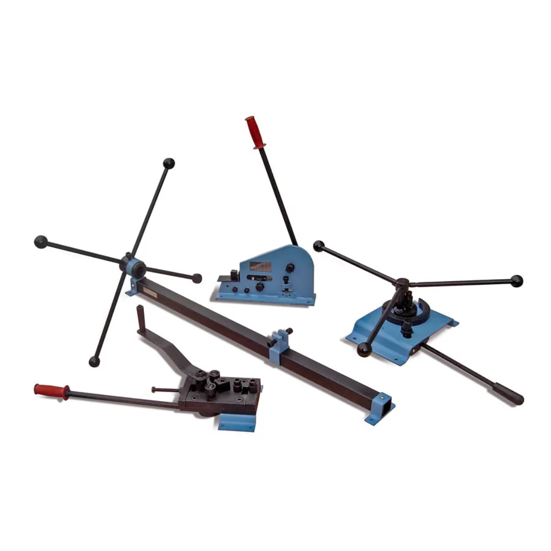 Baileigh Bench Top Bending System MPB-40 1005662 modular manual metal bending system with interchangeable tooling for precision fabrication applications.