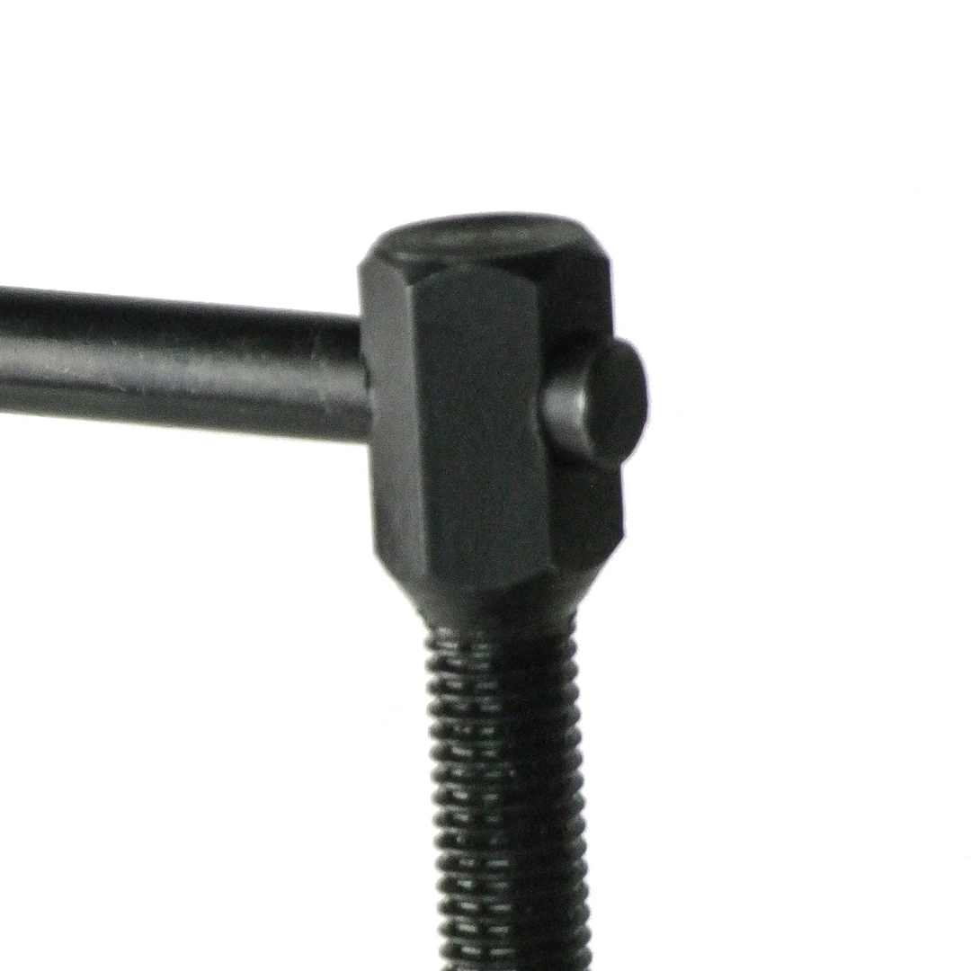 Baileigh Hole Saw Notcher TN-210H 1008036 precision adjustment assembly providing controlled positioning during pipe and tube notching.