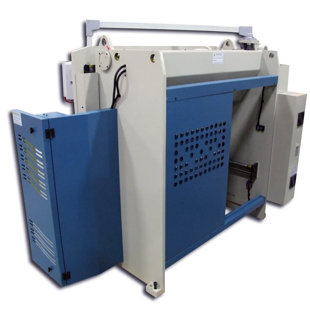 Baileigh Hydraulic Brake Press BP-5078CNC 1010285 rear-angle view highlighting hydraulic components, machine frame construction, and industrial-grade bending system.