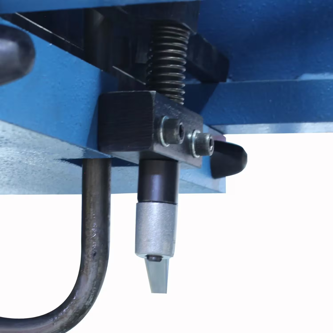 Baileigh Hydraulic H-Frame Press HSP-110M-HD 1012426 hydraulic ram assembly close-up featuring precision force application and industrial-grade cylinder construction.