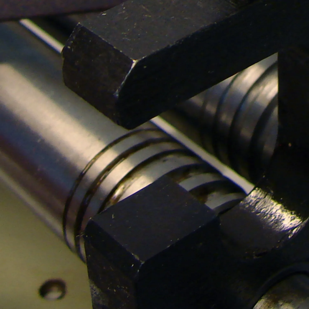 Baileigh Manual Slip Roll - (SR-1220M) 1007290 close-up of precision-adjustable rolling components engineered for repeatable metal forming performance.