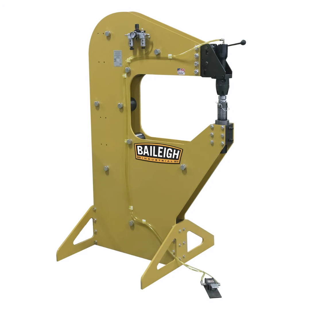 Baileigh Pneumatic Power Hammer (PH-28A) BA9-PH28A industrial pneumatic power hammer for precision metal shaping, forming, and fabrication applications.