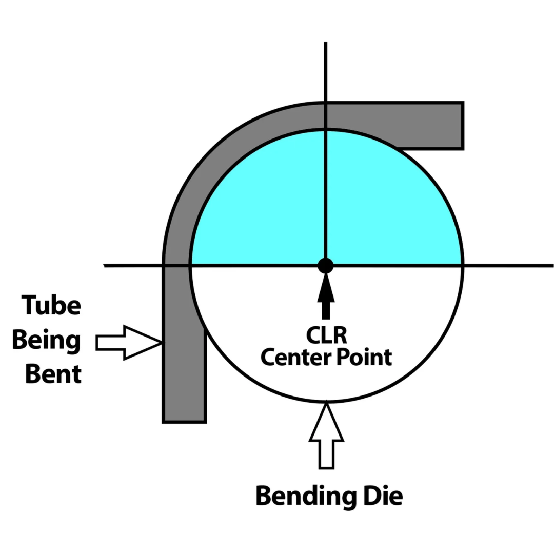 Baileigh Programmable Rotary Draw Bender RDB-250 BA9-RDB250220TS tube bending setup showing workpiece positioning and tooling alignment for accurate repeatable bends.