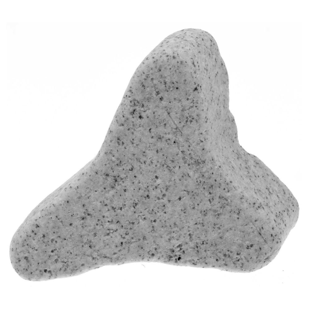 Burr King Ceramic Starter Kit for M25/M40 SK25 featuring premium gray triangular ceramic media designed for deburring, edge radiusing, cleaning, and surface finishing in Burr King M25 and M40 vibratory finishing machines.