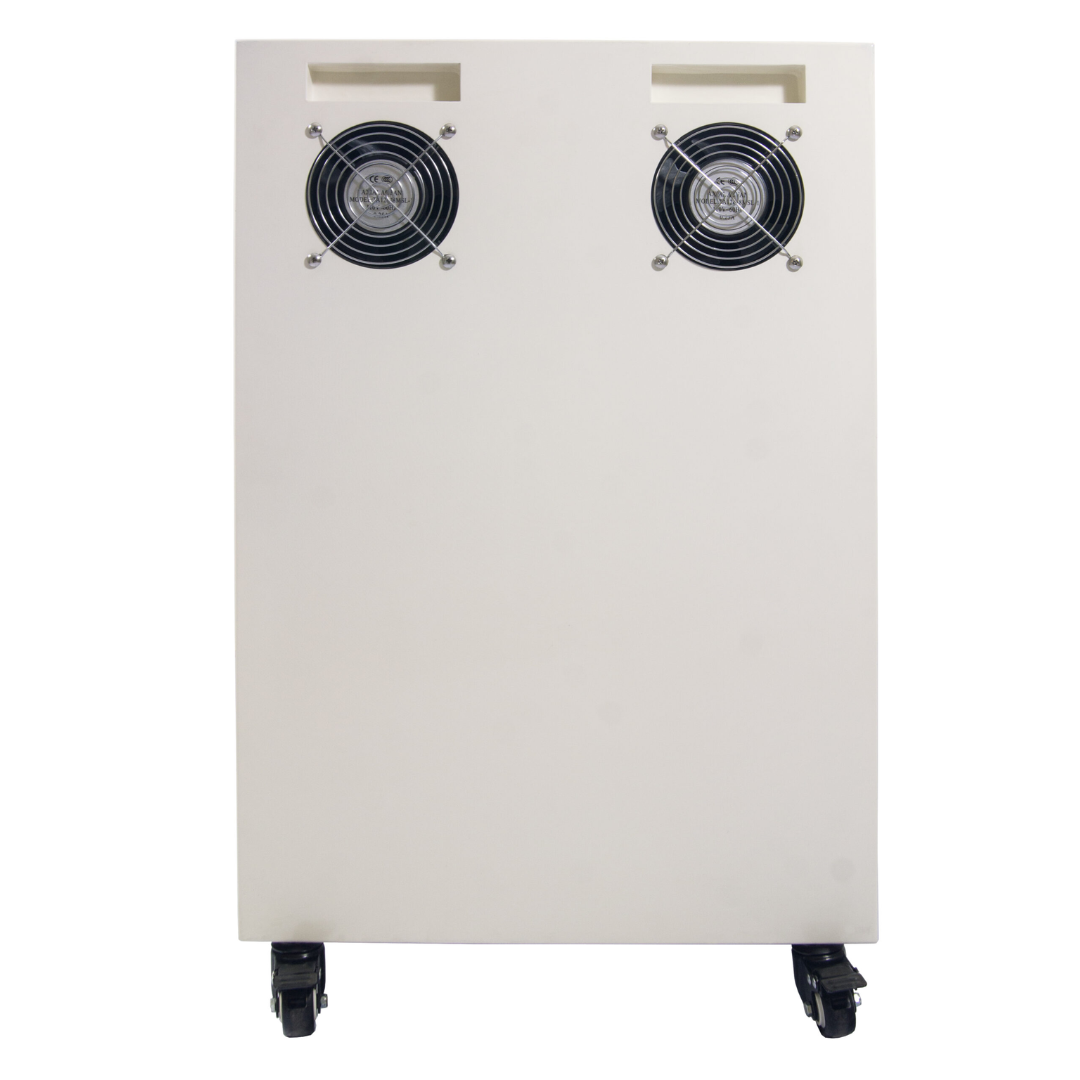 California Air Tools 20040DSPCADC Powerful 4.0 Hp Ultra Quiet & Oil-Free Air Compressor ventilation panel and airflow design detail