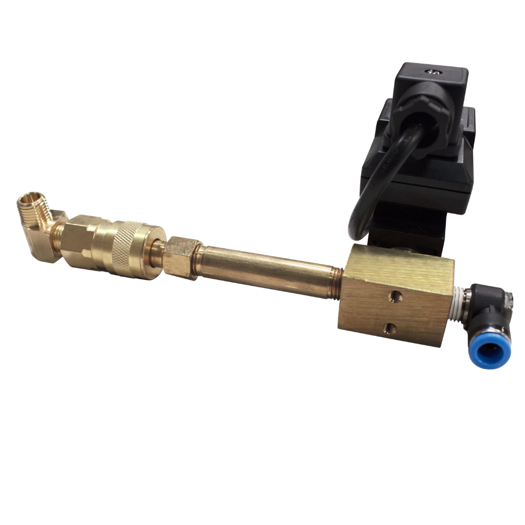 California Air Tools EZ2321ADL AUTOMATIC DRAIN VALVE LONG EXTENSION KIT component view showing fittings and connection points