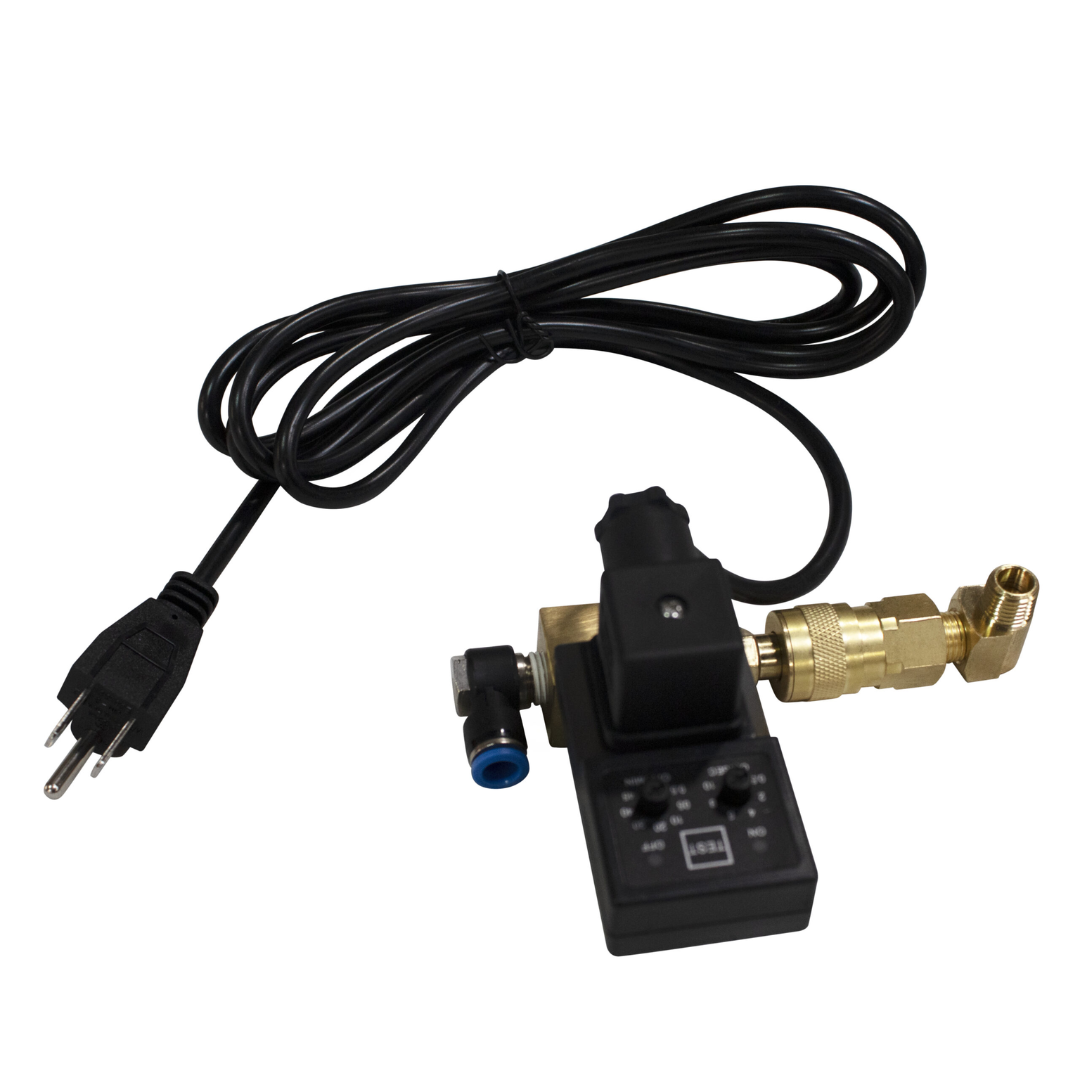 California Air Tools EZ2321ADS AUTOMATIC DRAIN VALVE SHORT EXTENSION KIT alternate perspective showing compact installation profile
