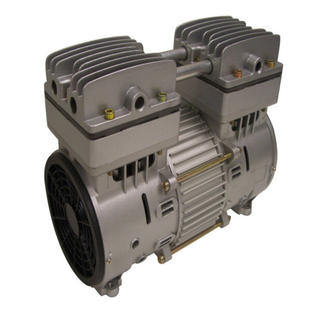 California Air Tools MP-100LF (110v 60hz) 1.0 Hp Motor-Pump – Long Life side profile showing pump and motor integration