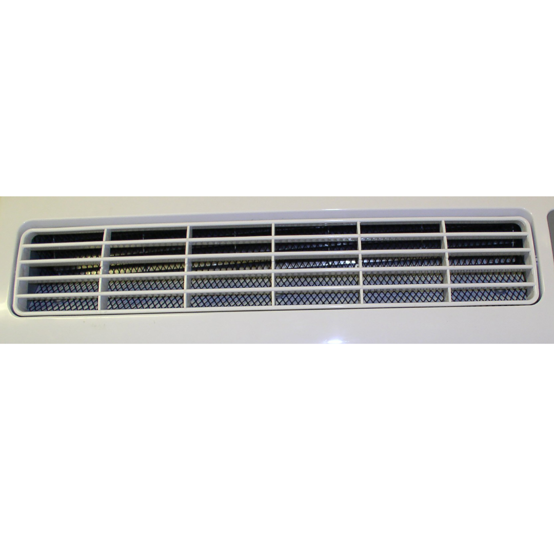 Ebac AD850E Dehumidifier 1028020 top air outlet grille detail showing ventilation slots for airflow