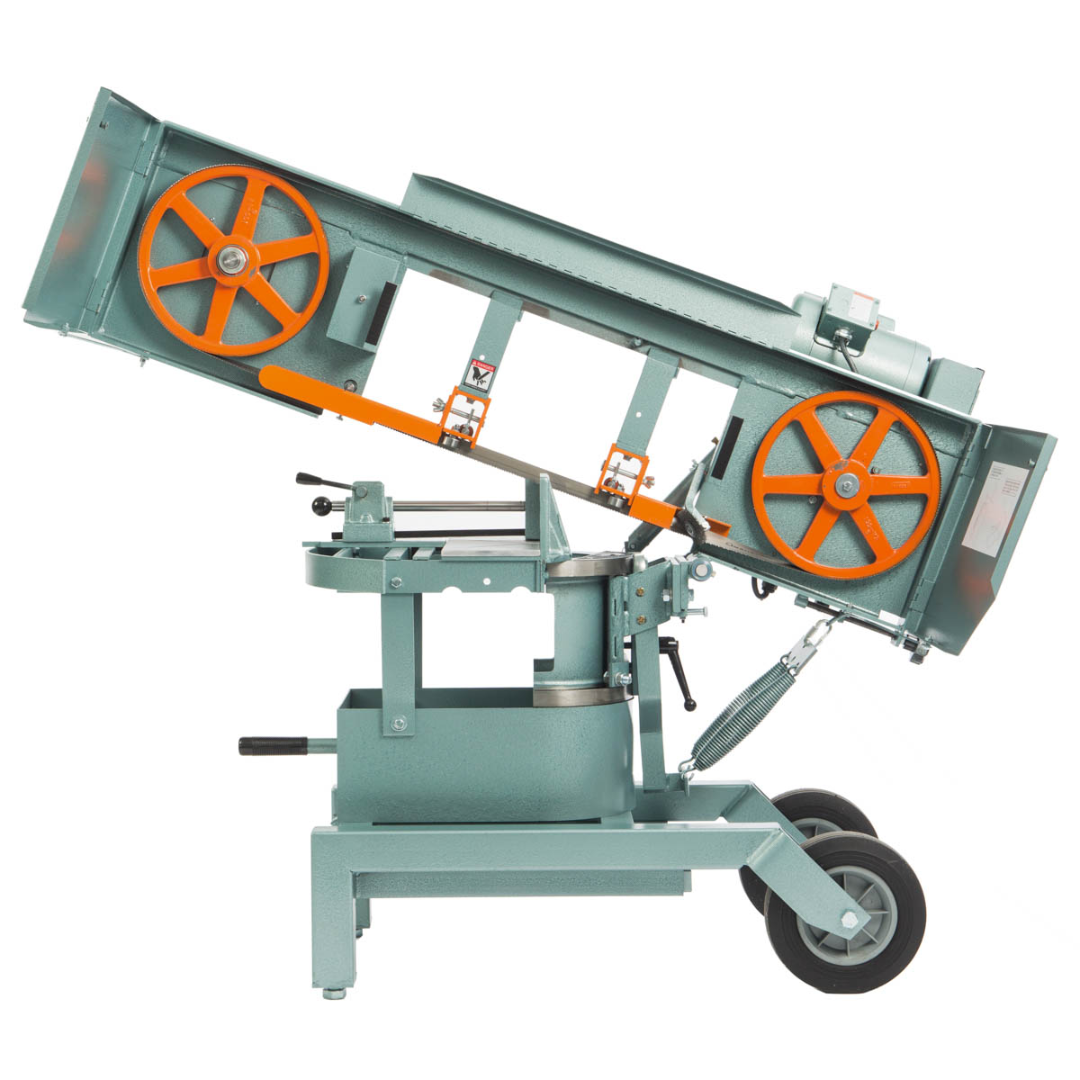 Ellis 1600 Mitre Band Saw – Horizontal & Vertical Metal Cutting, 10″ Capacity
