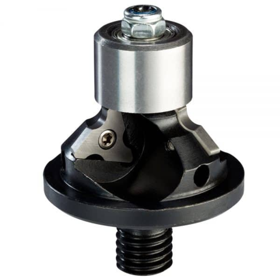 Euroboor B45S.1011B Milling Head for B45S beveling machine featuring precision cutting inserts designed for accurate metal edge beveling and weld preparation