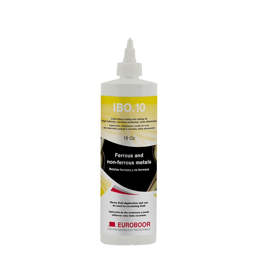 Euroboor IBO.10 mild steel lubricating and cooling cutting oil 17 oz bottle