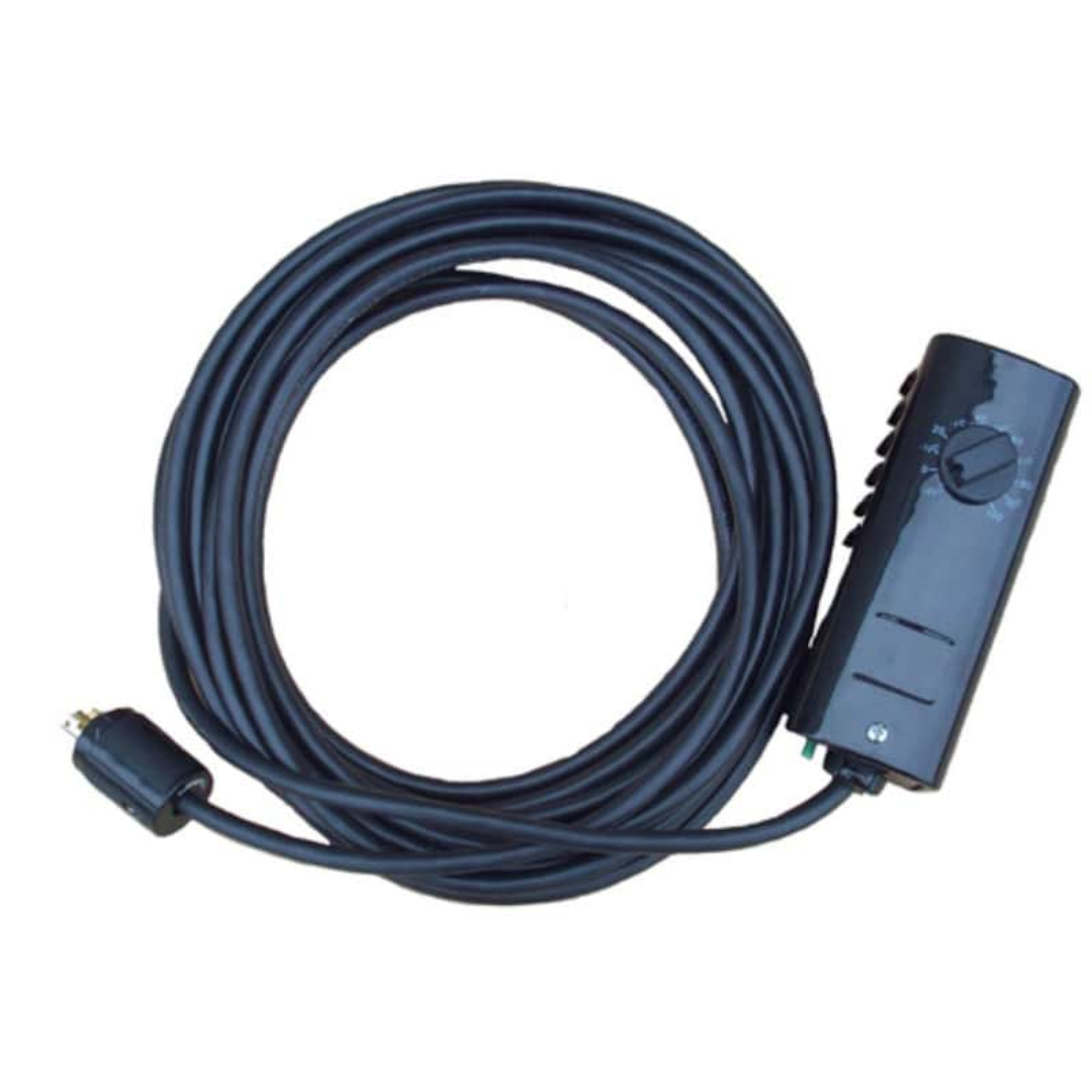 Flagro Direct Fired Tent Heater THC-355CDF power cord and control cable assembly for reliable electrical connection and operation in jobsite environments.