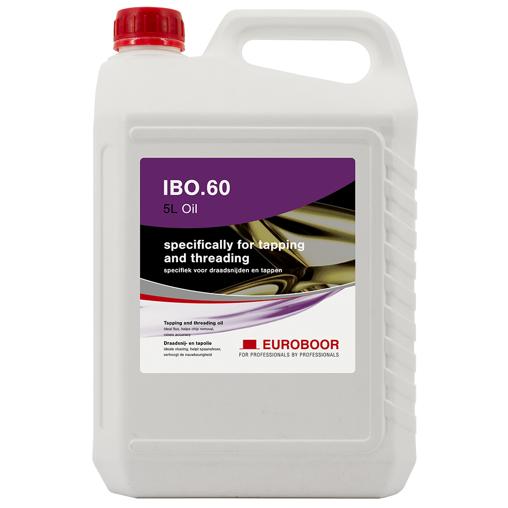 Euroboor IBO.60 tapping and threading oil 5 liter jug front