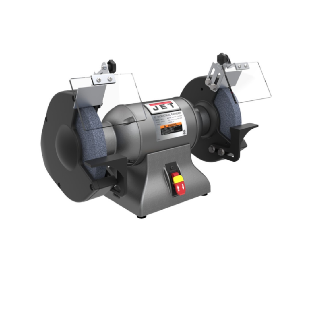 JET IBG-10 10-Inch Industrial Bench Grinder front profile view