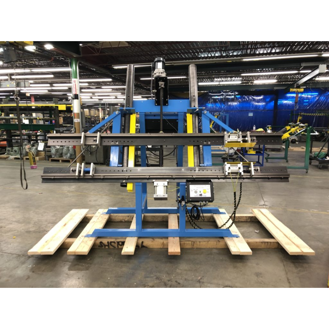 JLT #78B-CDFC Cabinet Door & Frame Clamp multi-station clamp setup for simultaneous door and frame processing