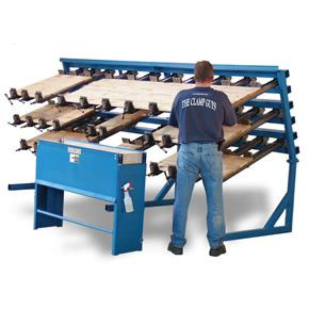 JLT #79F-12-PC 12′ Panel Clamp heavy-duty multi-level panel clamping system for extra-long panel glue-up