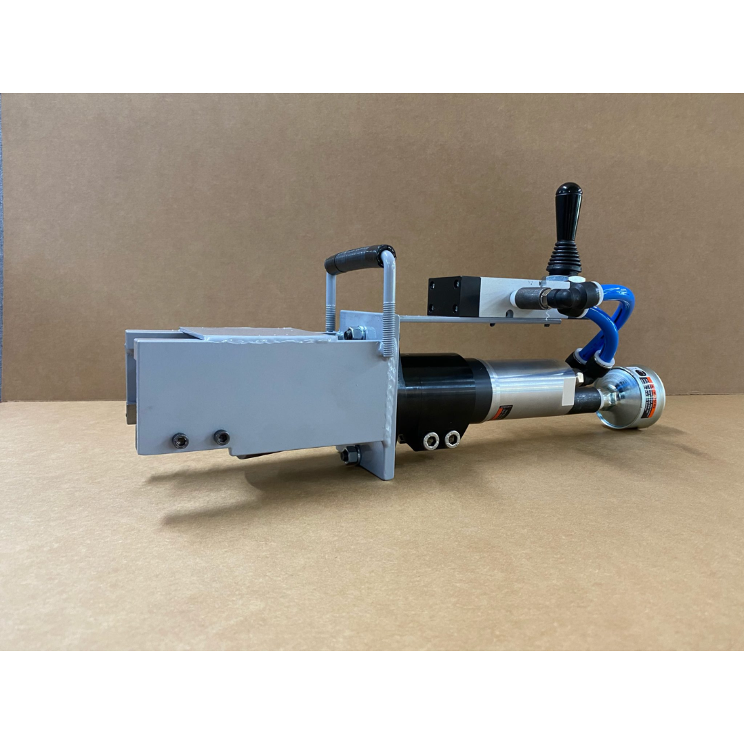 JLT #79Z-M2 Hand Held Pneumatic Clamp Tightener with compact aluminum body and pneumatic drive for fast clamp tightening