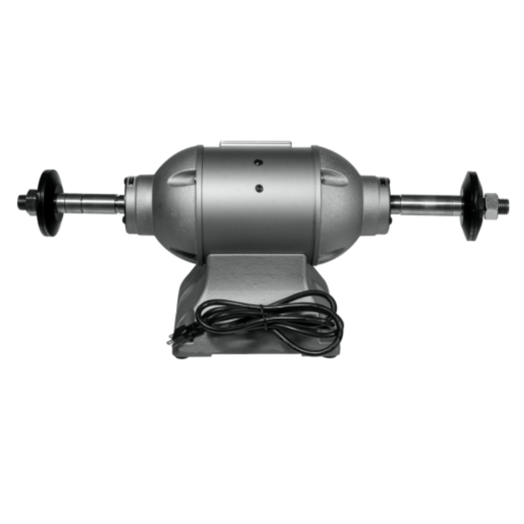 Jet Bench Buffer: 10" Wheel Dia, 1" Arbor Hole Dia 115 & 230 V, 1 Phase, 1,800 Max RPM 578410 back view
