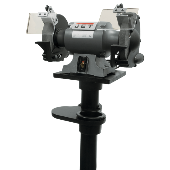 Jet Bench Grinder: 10" Wheel Dia 115 V, 1 Phase, 1" Wheel Thickness, 1,720 Max RPM 577103K