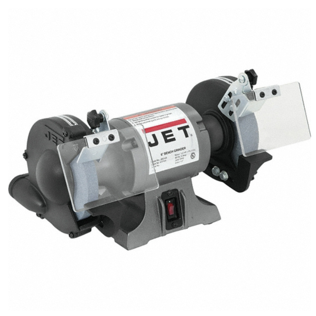 Jet Bench Grinder: 10" Wheel Dia, 1" Arbor Hole Dia 1 Phase 9880783/8176468 machine full view