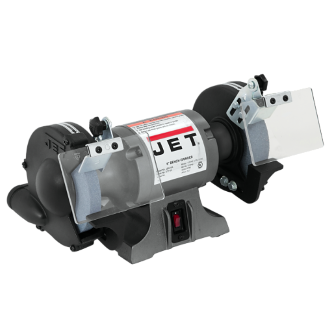 Jet Bench Grinder: 6" Wheel Dia, 1/2" Arbor Hole Dia 577101 left side