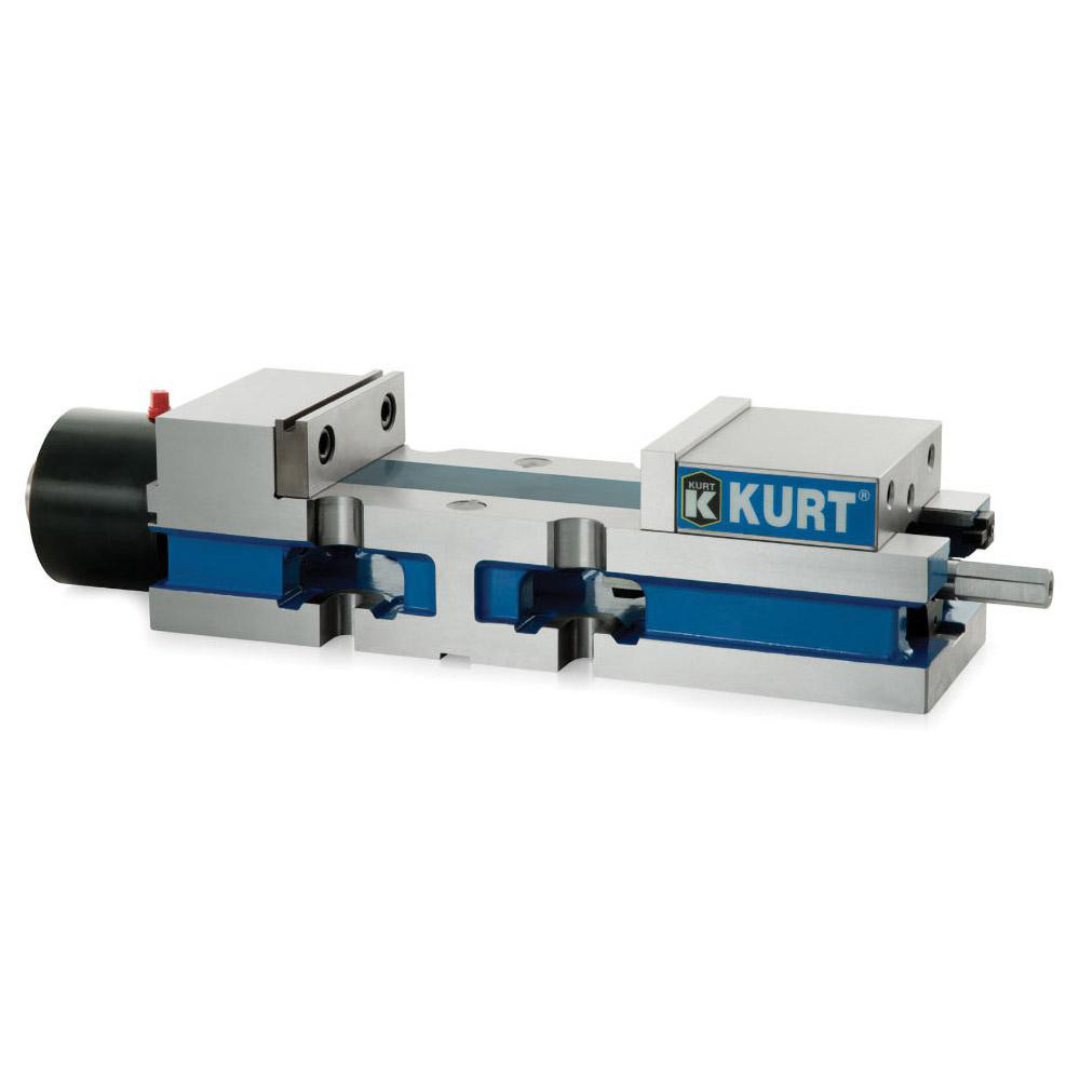 Kurt Machine Vise: Single-Station, 4.0000" Jaw Width, 6" Jaw Opening, Stationary Base, Precision 30804561 industrial workholding vise engineered for secure clamping, repeatable positioning, and precision machining operations.