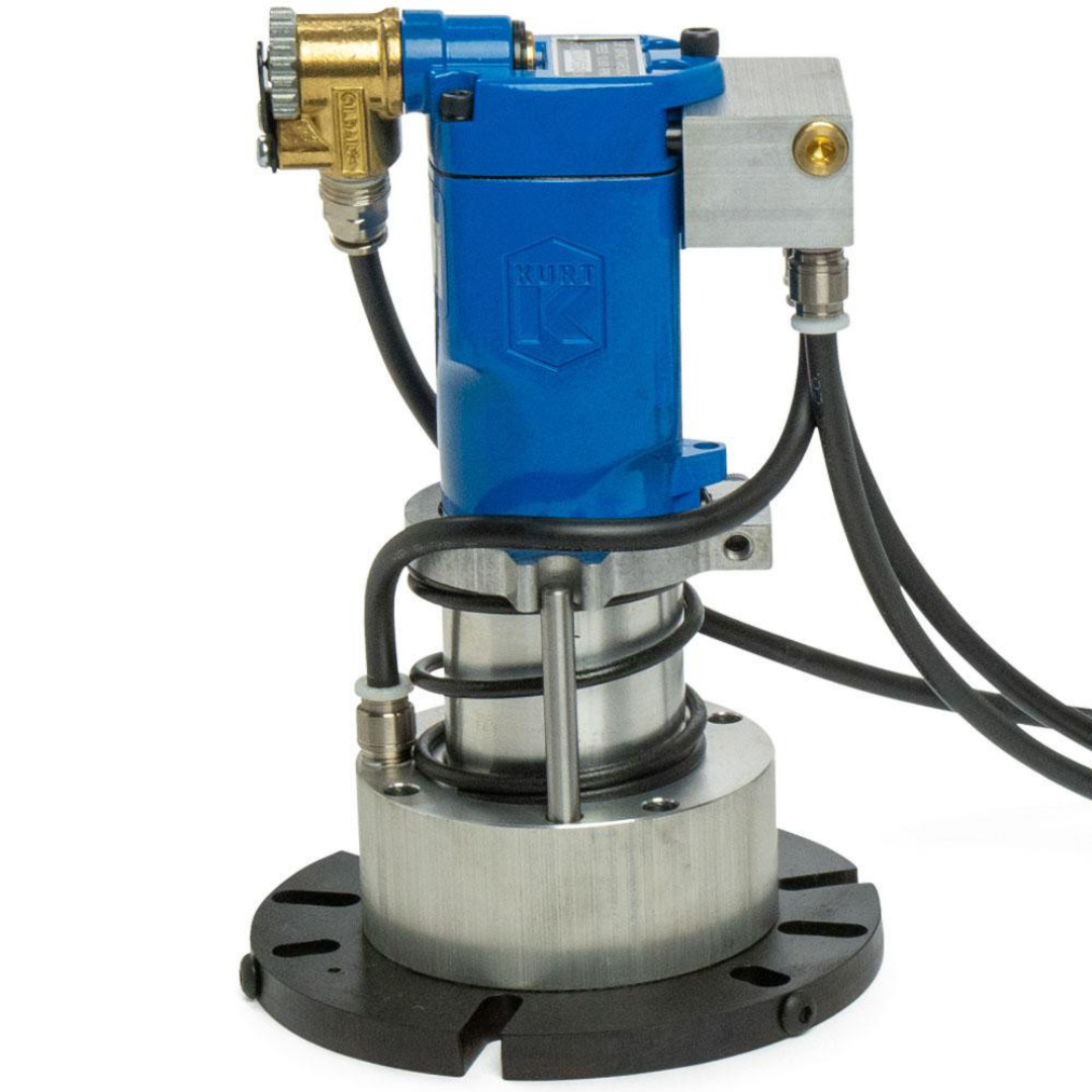 Kurt Milling Machine Drawbars 84269216 close-up view of the power drawbar actuator assembly engineered for reliable tool retention and efficient milling machine operation.