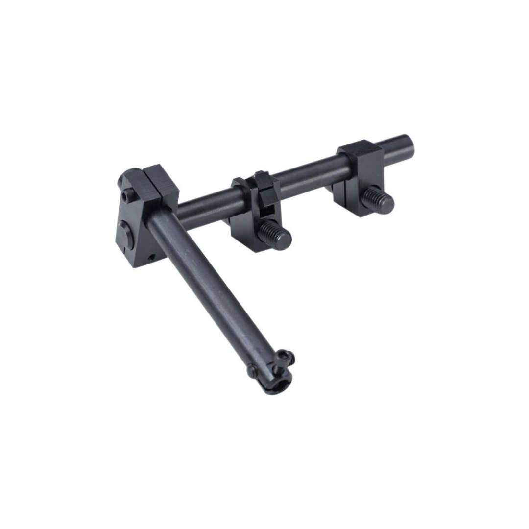 Kurt Vise Jaw Accessory: Work Stop D30-45 adjustable work stop attachment designed for precision part positioning, repeatable machining setups, and consistent workpiece location in CNC milling and manufacturing applications.