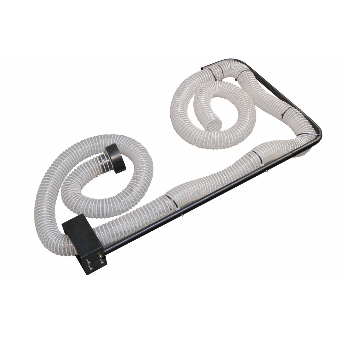 Laguna KX:24 CNC Overhead Dust Kit KX24OHDC1 with flexible hose and overhead support arm for efficient dust extraction