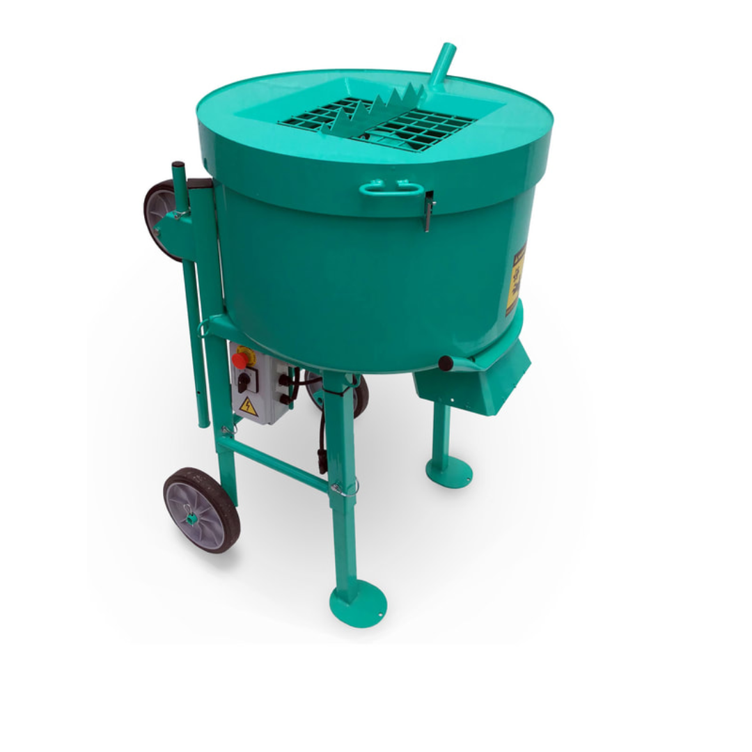 MER MIX-ALL 120 Plus Vertical Shaft Mixer industrial vertical shaft mixer designed for fast and consistent mixing of mortar, stucco, grout, concrete, and specialty materials