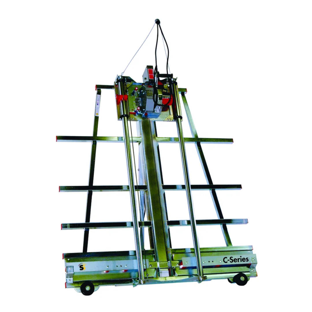 Safetyspeed C4 Panel Saw vertical panel saw with compact frame and precision cutting system for wood and composite panels