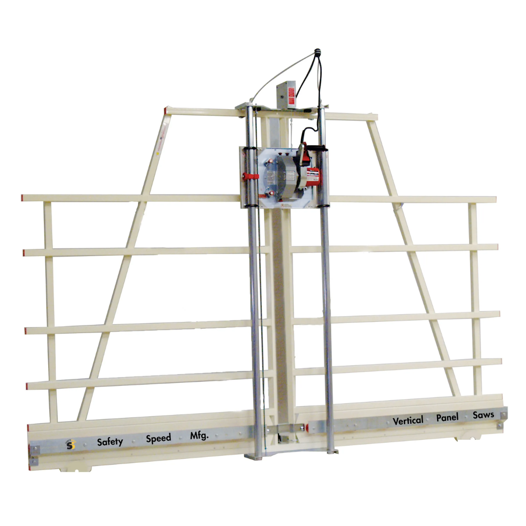 Safetyspeed H6 Panel Saw with 74″ Cutting Height front view showing full vertical frame and precision cutting system