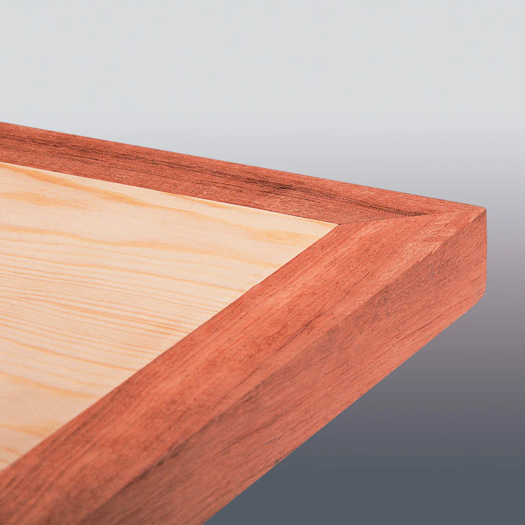 Virutex CE53S Edge Lipping Planer for Perfect Flush Edges 5300199 finished edge banding detail showing perfectly flush trimmed surface.