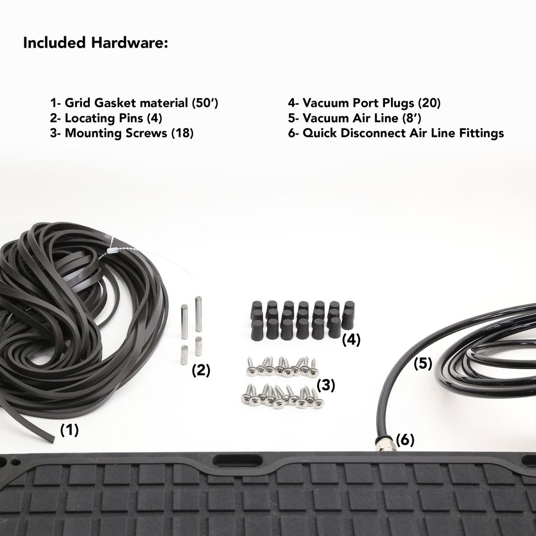 AirWeights Table 24x48 hardware kit