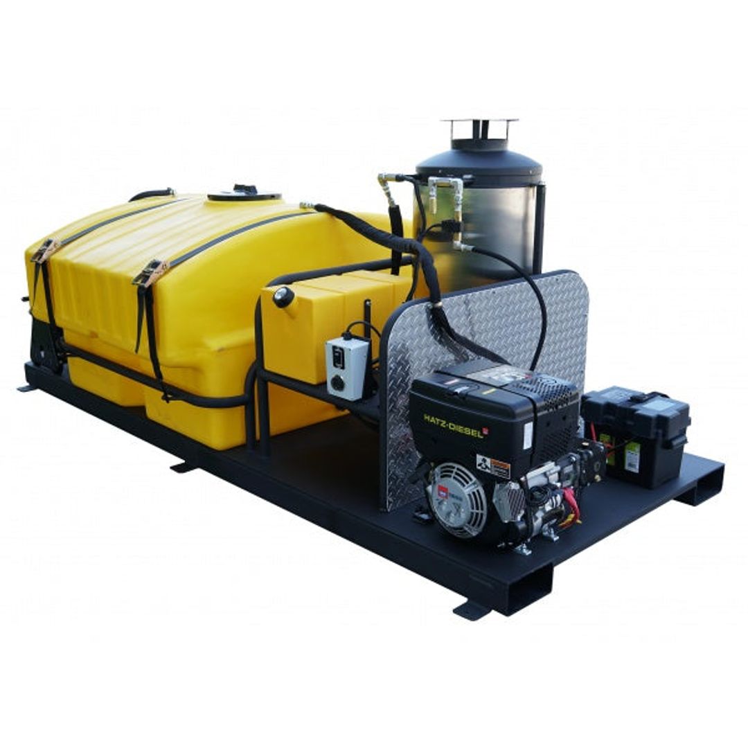 CAM Spray 3040TMD-HOT skid mount hot water pressure washer