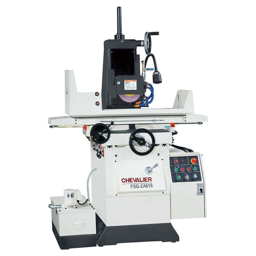 Chevalier FSG-2A618 semi-automatic surface grinder, 6 x 18 inch table with automatic cross feed