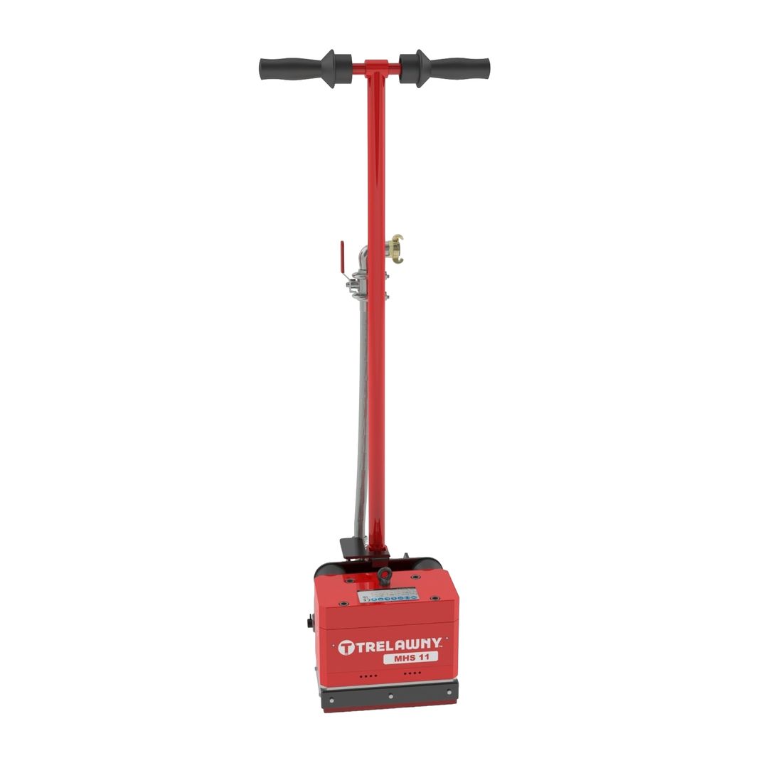 CS Unitec 11-Head Pneumatic Concrete Floor Scabbler Vibro-Lo MHS11, model 159.6050