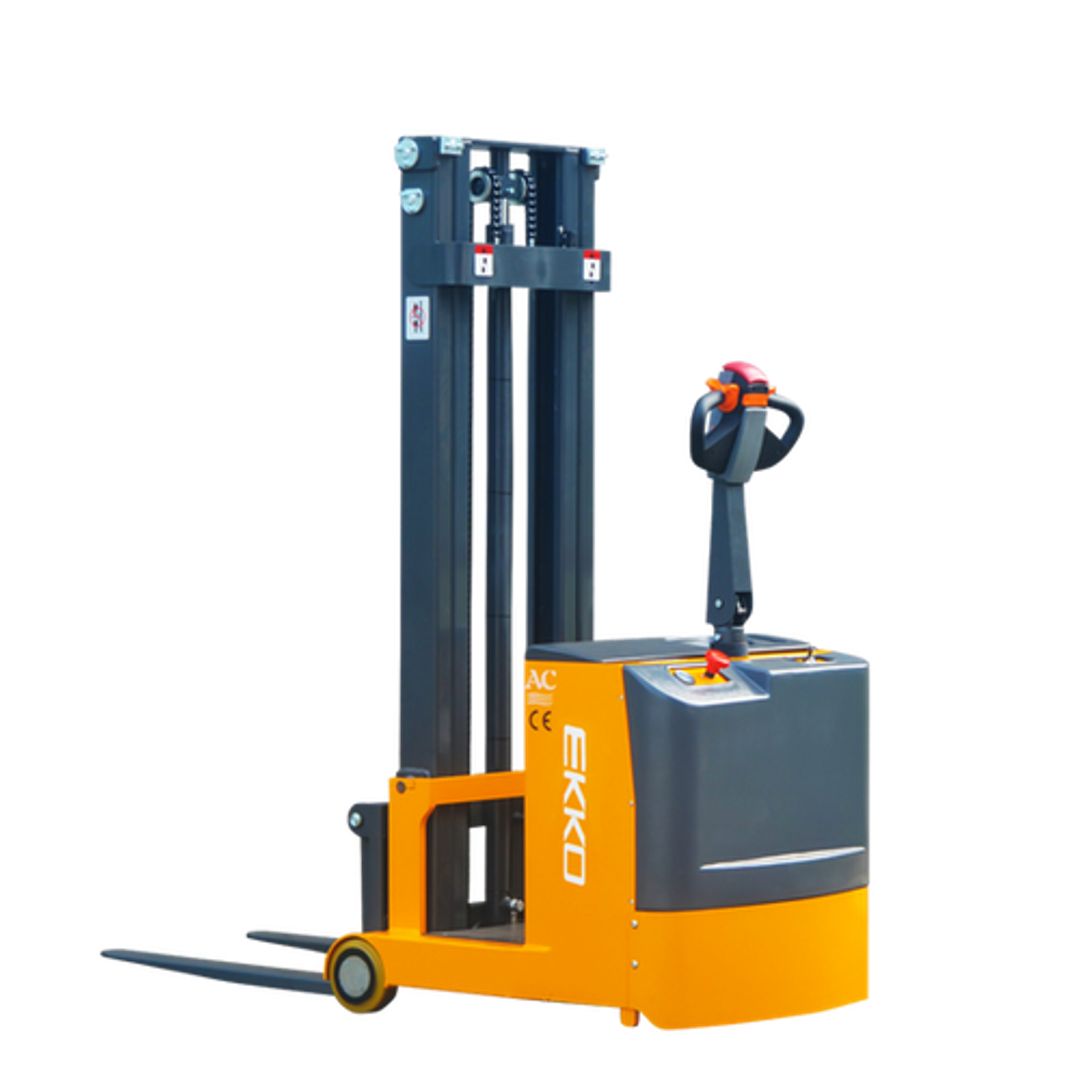EKKO EK07S electric counterbalanced stacker for pallet lifting and stacking