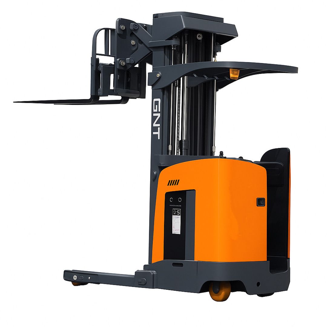 GNT GSR40-334LI Stand-Up Rider Reach Truck, manufacturer product photo