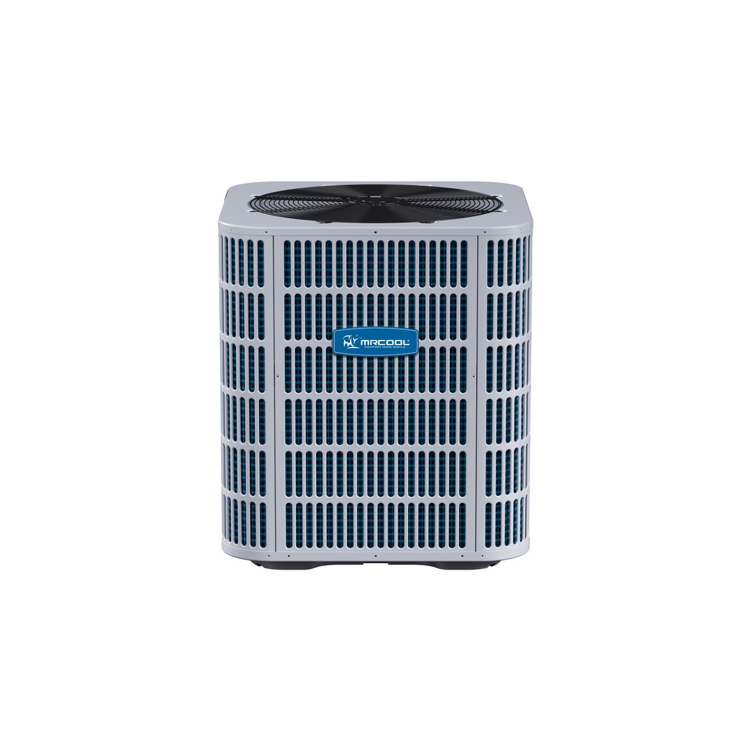 MRCOOL ProDirect HHP15048FA Heat Pump Condenser — front hero view