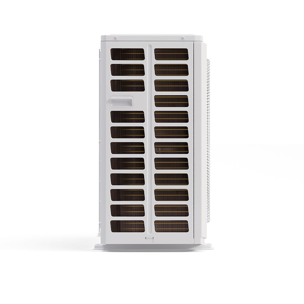 MRCOOL 5th Gen DIY 24K Single Zone Mini-split System 230v DIY-24-HP-WM-230D25-O condenser side angle