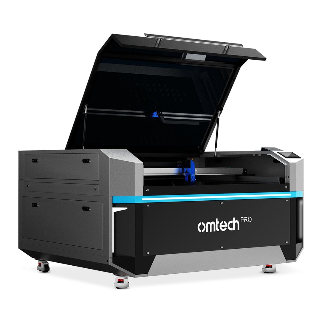 OMTech Pro 3655 Hybrid 150W Laser Cutting and Engraving Machine with 34'' x 54'' Working Area, Autofocus and Built-in Water Chiller - CEH-1409-U3 product photo 4 of 6