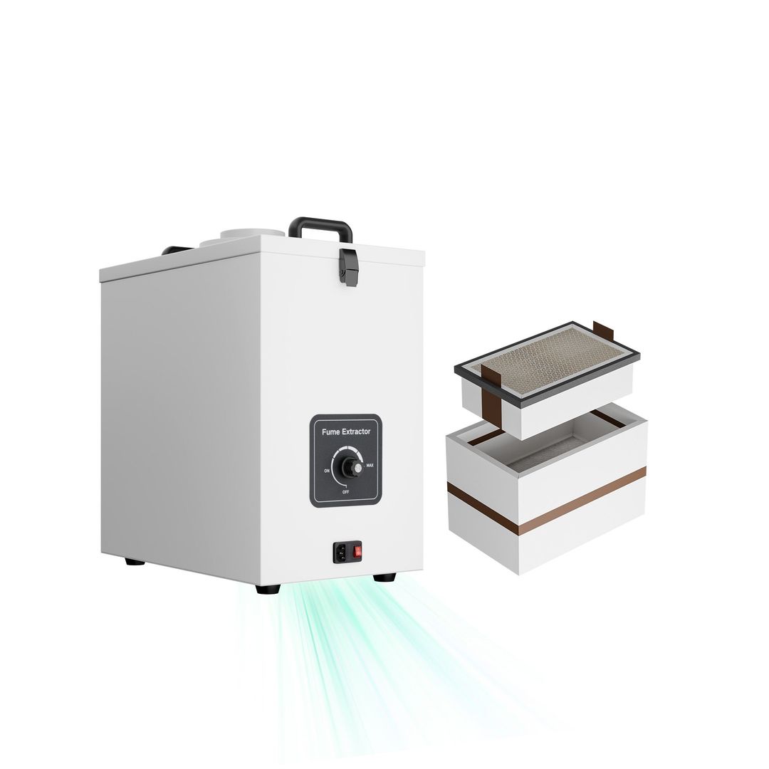 OMTech Fume Extractor / Air Purifier for Laser Engravers - 85W 3-Layer (LSP-0080-U1) product photo 3 of 12